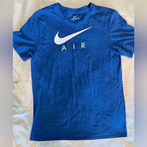 Men's Nike Blue Tee Medium